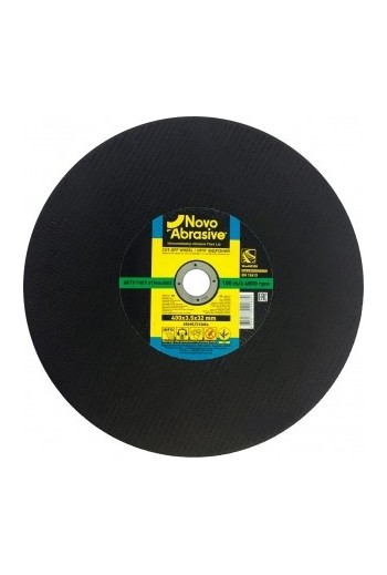 Круг відрізний по металу 14A (400x3,5x32) NovoAbrasive PROFI (WM40035)