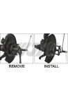 Съемник ступицы универсальный JTC 4873