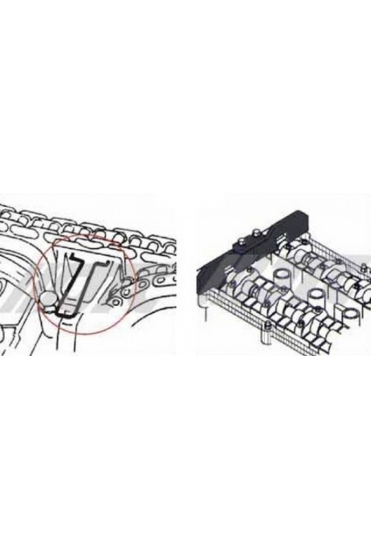 Набор фиксаторов BMW M40,43,50,52,54,56 JTC 4759