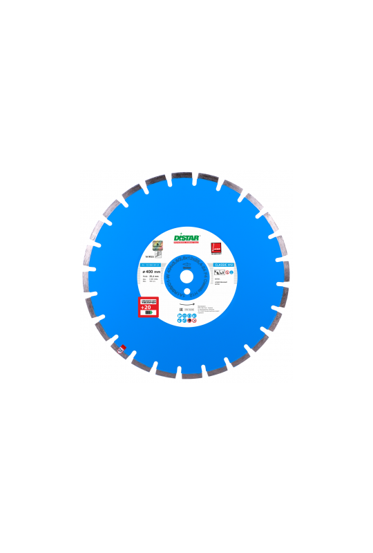 диск алмазний 1A1RSS/C1-W (404x3,5/2,5x12x25,4-24 F4) Distar Classic H12 (12185004121)