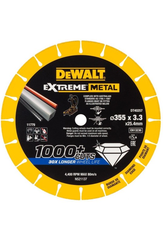 Диск алмазний DeWALT DT40257