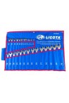 Набір ключів комбінованих Licota, 26 предметів 6-32 мм у скрутці (AWT-ERSK04)