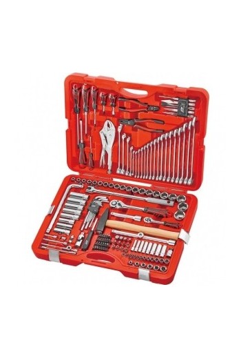 Набір інструментів 1/2" і 1/4" 156 ед. JTC H156C-R72