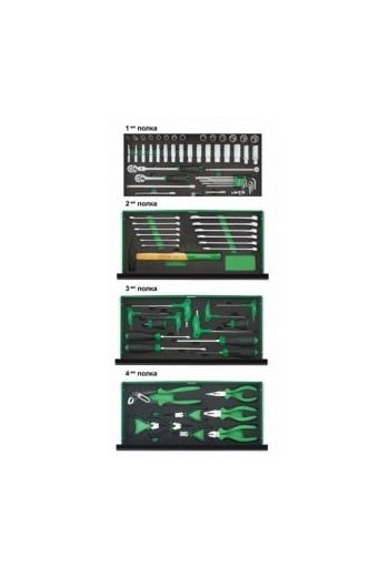 Ящик з інструментом 3 секції, 82 вид. TOPTUL GCAZ0016