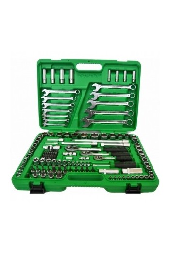 Набір інструментів комбінований 130ед. TOPTUL GCAI130B