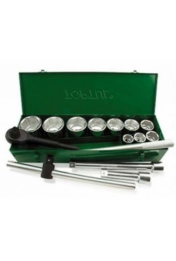 Набір інструмента 14ед. (6-гр.) металевий корпус TOPTUL GCAD1402