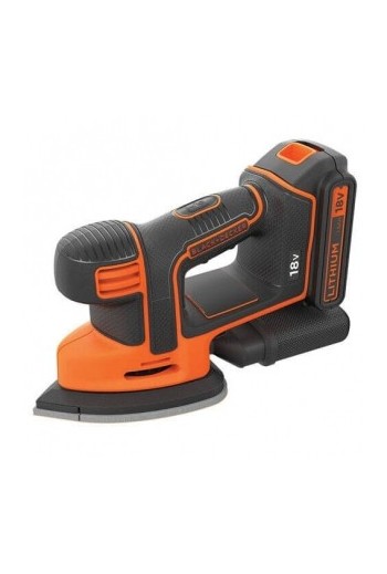 Шліфмашина вібраційна акумуляторна BLACK&DECKER BDCDS18