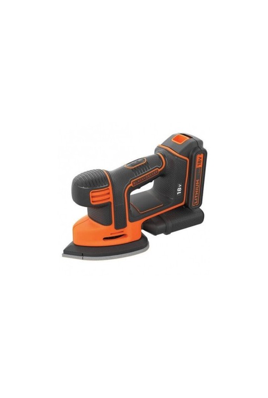Шліфмашина вібраційна акумуляторна BLACK&DECKER BDCDS18