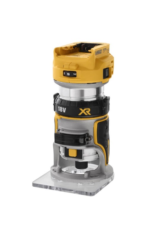 Фрезер акумуляторний безщітковий окантовочний DeWALT DCW600N