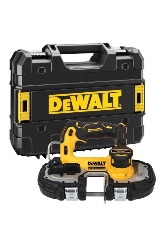 Пила стрічкова акумуляторна безщіткова DeWALT DCS377NT