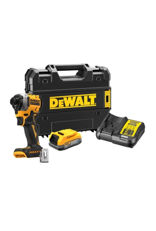 Шуруповерт ударний акумуляторний безщітковий DeWALT DCF850E1T