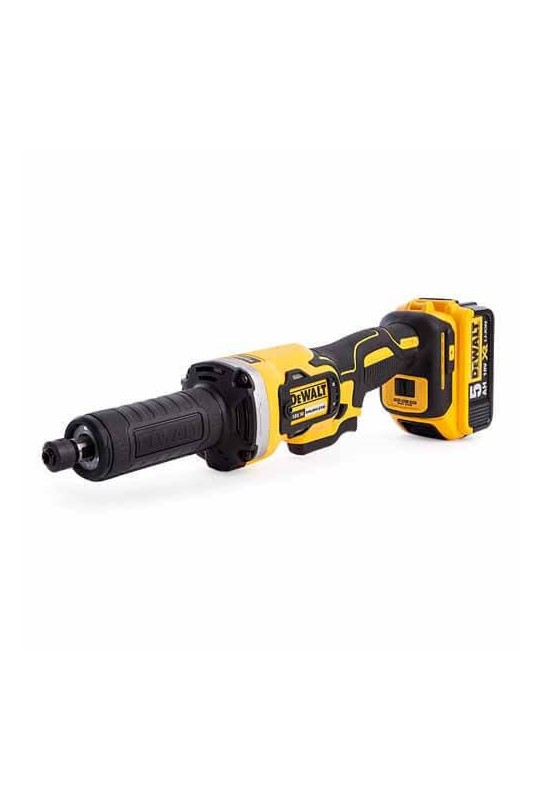 Прямошлифовальна машина акумуляторна безщіткова DeWALT DCG426P2