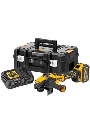 Шліфмашина кутова - болгарка акумуляторна безщіткова DeWALT DCG409VST1
