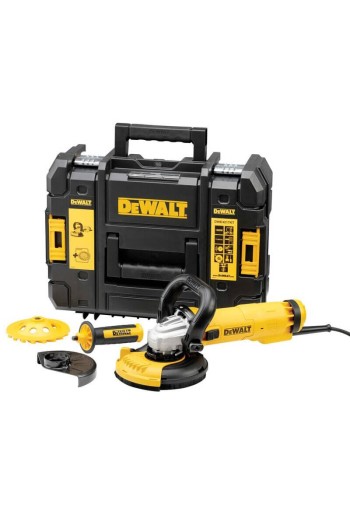 Шліфмашина кутова - болгарка мережева DeWALT DWE4217KT