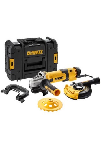 Шліфмашина кутова - болгарка мережева DeWALT DWE4257KT