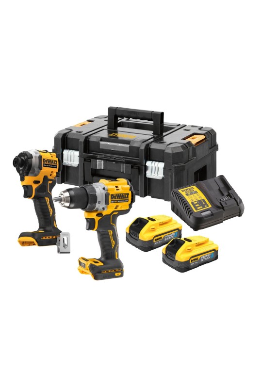 Набір з двох інструментів безщіткових DeWALT DCK2051H2T