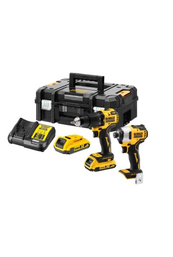 Набір з двох інструментів безщіткових DeWALT DCK2062D2T