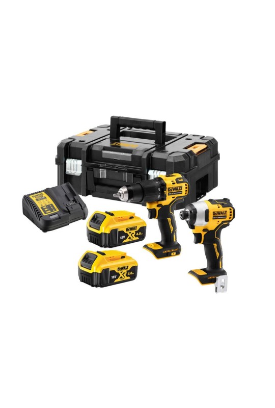 Набір з двох інструментів акумуляторних безщіткових DeWALT DCK2062M2T