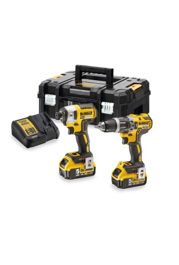 Набір з двох інструментів безщіткових DeWALT DCK266P2T