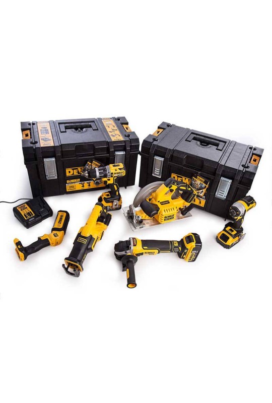 Набір з шести інструментів безщіткових DeWALT DCK623P3