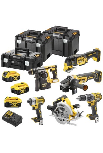 Набір з шести інструментів безщіткових DeWALT DCK685P3T