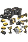 Набір з шести інструментів безщіткових DeWALT DCK685P3T