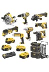 Набір з восьми інструментів акумуляторних DeWALT DCK856P4