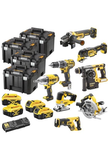 Набір з восьми інструментів акумуляторних DeWALT DCK865P4T