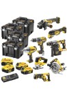 Набір з восьми інструментів акумуляторних DeWALT DCK865P4T