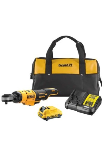 Гайкокрут кутовий - ключ-храповик акумуляторний безщітковий DeWALT DCF503EN