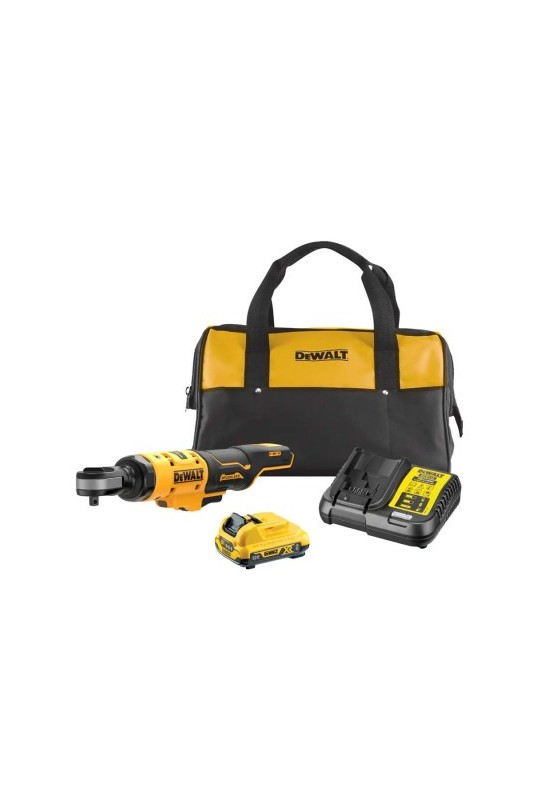 Гайкокрут кутовий - ключ-храповик акумуляторний безщітковий DeWALT DCF503EN