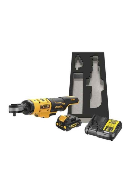 Гайкокрут кутовий - ключ-храповик акумуляторний безщітковий DeWALT DCF504N