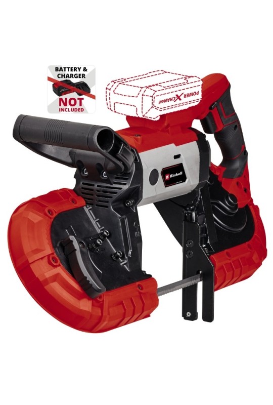 Пила стрічкова по металу Einhell TE-MB 18/127 Li - Solo