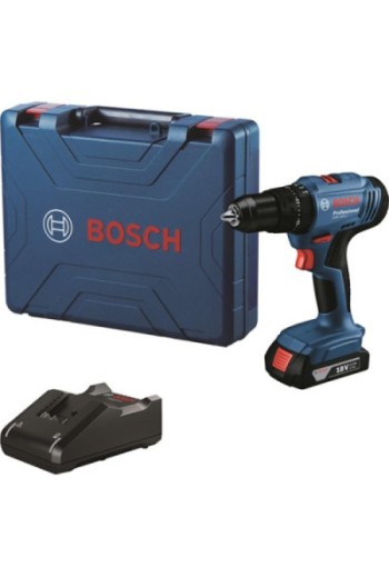 Акумуляторний ударний дриль-шурупокрут Bosch GSB 183-Li Professional, 1 акб GAL 18V-20 2 Ah та з/п GAL 18V-20, у кейсі Carry...