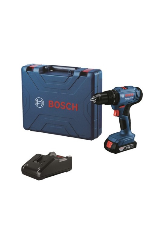 Акумуляторний ударний дриль-шурупокрут Bosch GSB 183-Li Professional, 1 акб GAL 18V-20 2 Ah та з/п GAL 18V-20, у кейсі Carry...