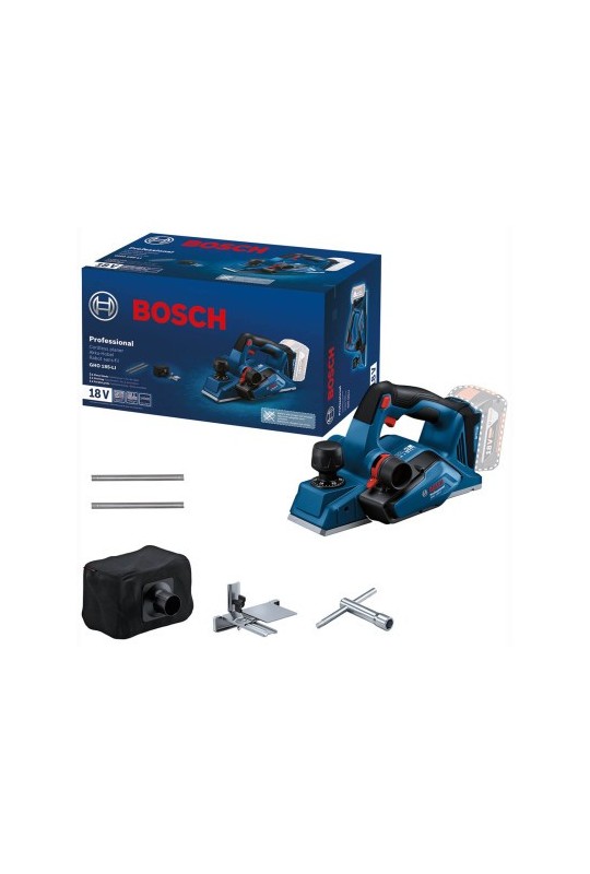 Акумуляторний рубанок Bosch GHO 185-LI Professional, без акб та з/п