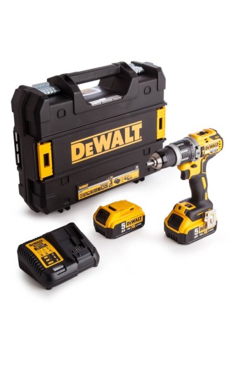 Дриль-шурупокрут акумуляторний безщітковий ударний DeWALT DCD796P2