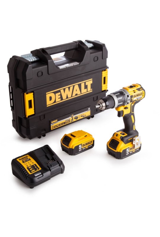 Дриль-шурупокрут акумуляторний безщітковий ударний DeWALT DCD796P2