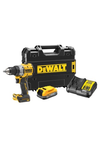 Дриль-шуруповерт акумуляторний безщітковий DeWALT DCD800E1T