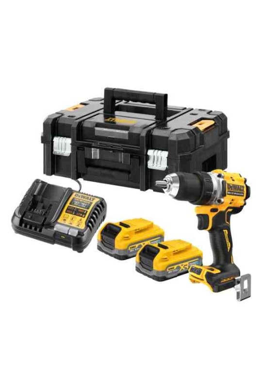 Дриль-шуруповерт акумуляторний безщітковий DeWALT DCD800S2T