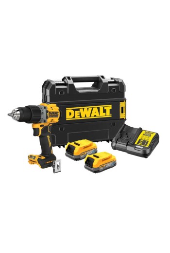 Дриль-шуруповерт акумуляторний безщітковий ударний DeWALT DCD805E2T