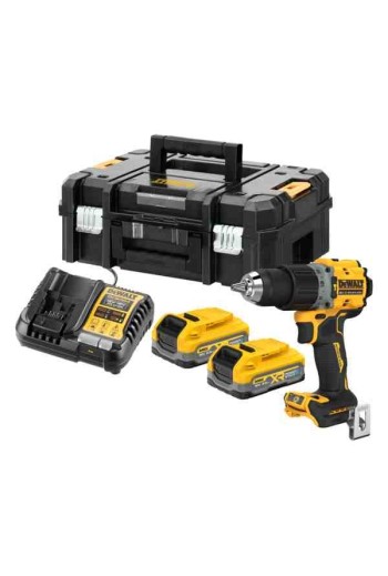 Дриль-шуруповерт акумуляторний безщітковий ударний DeWALT DCD805S2T