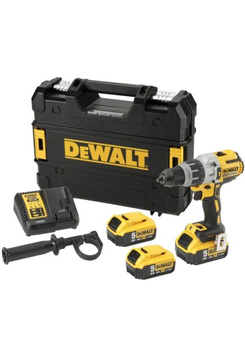 Дриль-шурупокрут акумуляторний безщітковий ударний DeWALT DCD996P3