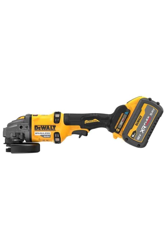 Шліфмашина кутова - болгарка акумуляторна безщіткова DeWALT DCG418SHDX2