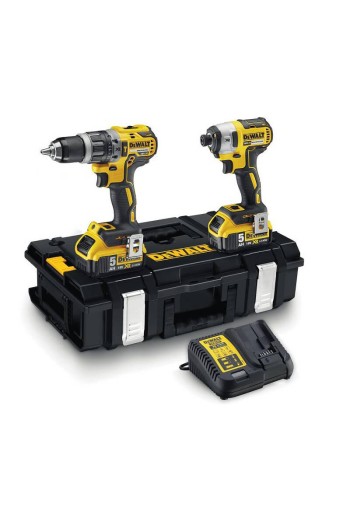 Набір з двох інструментів безщіткових DeWALT DCK266P2