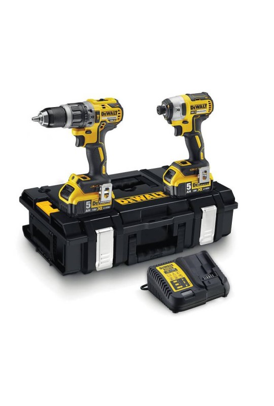 Набір з двох інструментів безщіткових DeWALT DCK266P2