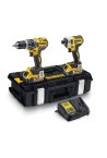 Набір з двох інструментів безщіткових DeWALT DCK266P2