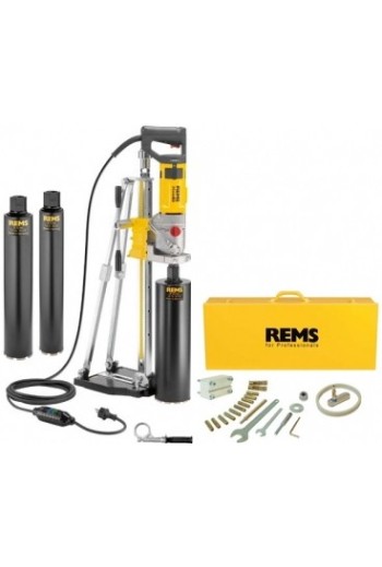 Установка алмазного буріння (свердлильна машина) REMS Пікус S3 Сет 62-82-132 Титан (в комплекті зі стійкою та коронками)