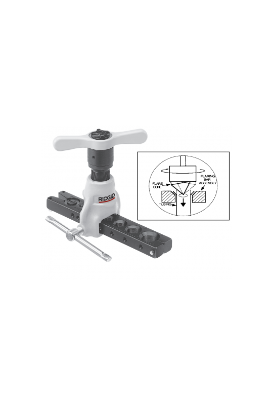 Розвальцювання з тріскачковим механізмом RIDGID 458R