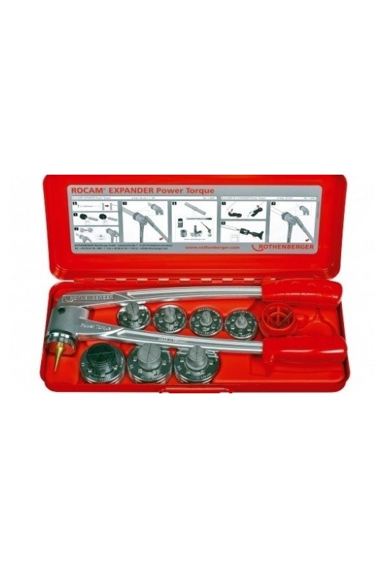Набір ROTHENBERGER експандер Power Torque + клепаними головками 3/8-1.3/8"